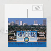 ANAHEIM BRIEFKAART (Voorkant / Achterkant)