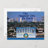 ANAHEIM BRIEFKAART (Voorkant / Achterkant)