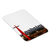 Anaheim California skyline met Anaheim in de lucht Magneet (Rechterzijde)