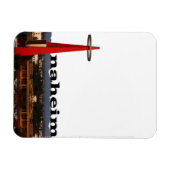 Anaheim California skyline met Anaheim in de lucht Magneet (Horizontaal)