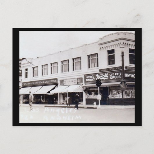 Anaheim, Californië 1940 Vintage Briefkaart (Voorkant)