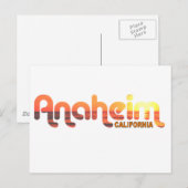 Anaheim, Californië Briefkaart (Voorkant / Achterkant)