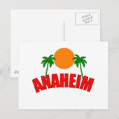 Anaheim, Californië Briefkaart (Voorkant / Achterkant)