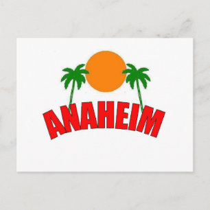Anaheim, Californië Briefkaart