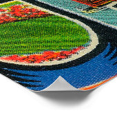 Anaheim, Californië - grote letterscènes Poster (Hoek)