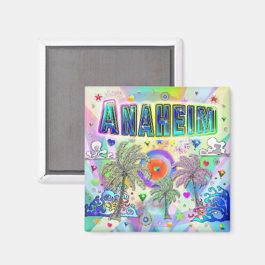 Anaheim Deep Dream Magnet (Voorkant / Achterkant)