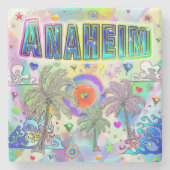 Anaheim Deep Dream Onderzetter (Voorkant)