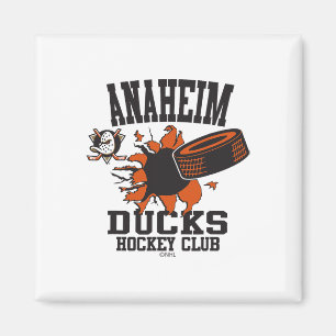 Anaheim Ducks Hockey Puck Burst Officieel Gelicent Magneet