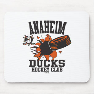 Anaheim Ducks Hockey Puck Burst Officieel Gelicent Muismat