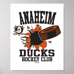 Anaheim Ducks Hockeypuck barst Officieel Gelicenti Poster