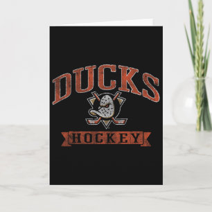 Anaheim Ducks Vintage Hockey Zwart Nhl Officieel  Kaart