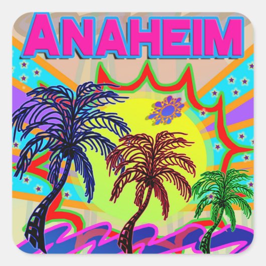 Anaheim Eeuwige Sticker (Voorkant)