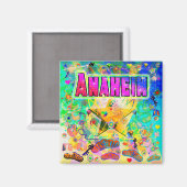 Anaheim Epoch Hour-magneet Magneet (Voorkant / Achterkant)