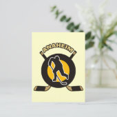 ANAHEIM HOCKEY BRIEFKAART (Staand voorkant)
