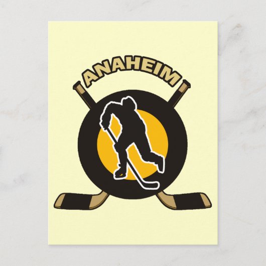 ANAHEIM HOCKEY BRIEFKAART (Voorkant)