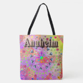 Anaheim Lucky Golden Canvas tas (Voorkant)