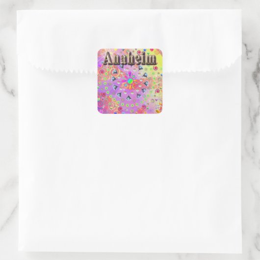 Anaheim Lucky Golden Sticker (Tas)