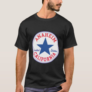 Anaheim Oranje County La California, Verenigde Sta T-shirt