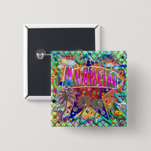 Anaheim-risicofactor Button (Voorkant /achterkant)