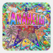 Anaheim-risicofactor Sticker (Voorkant)