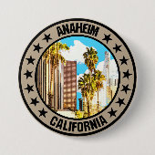 Anaheim Ronde Button 7,6 Cm (Voorkant)