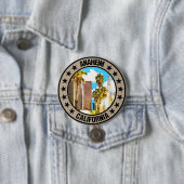 Anaheim Ronde Button 7,6 Cm (In situ)