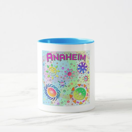 Anaheim Seven Suns & Energy Mok (Midden)