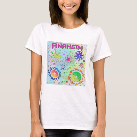 Anaheim Seven Suns & Energy T-shirt (Voorkant)
