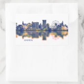 Anaheim Skyline Rechthoekige Sticker (Tas)