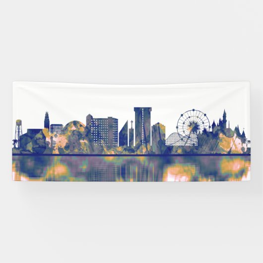 Anaheim Skyline Spandoek (Horizontaal)