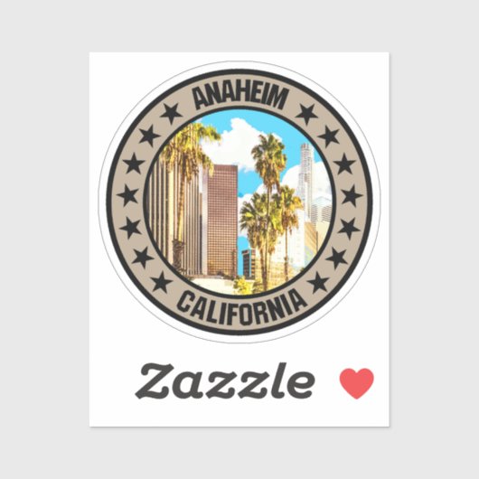 Anaheim Sticker (Vel)