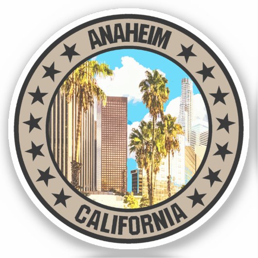 Anaheim Sticker (Voorkant)