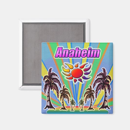 Anaheim Summer Love Magnet (Voorkant / Achterkant)