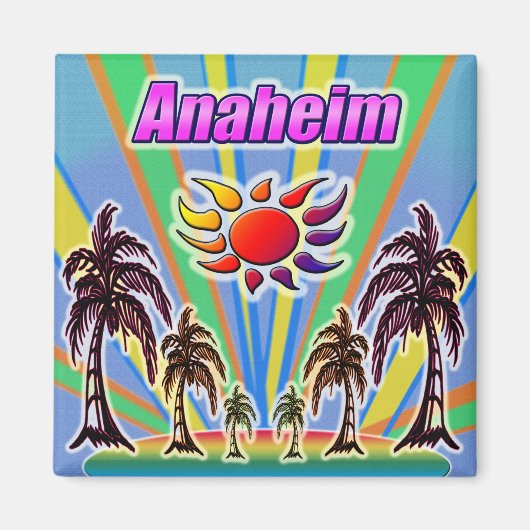 Anaheim Summer Love Magnet (Voorkant)