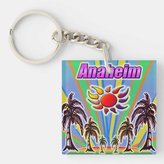 Anaheim Summer Love Sleutelhanger (Voorkant)