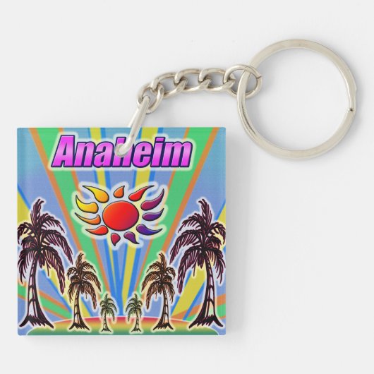 Anaheim Summer Love Sleutelhanger (Achterkant)