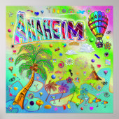 Anaheim tijdloos melodie Poster (Voorkant)
