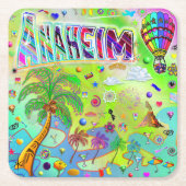 Anaheim Timeless Melody Coaster Kartonnen Onderzetters (Voorkant)