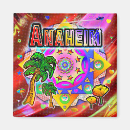 Anaheim Tropical Friends Magnet