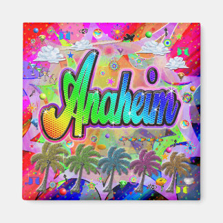 Anaheim Vista Express Magnet