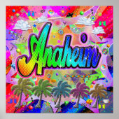 Anaheim Vista Express-Poster Poster (Voorkant)