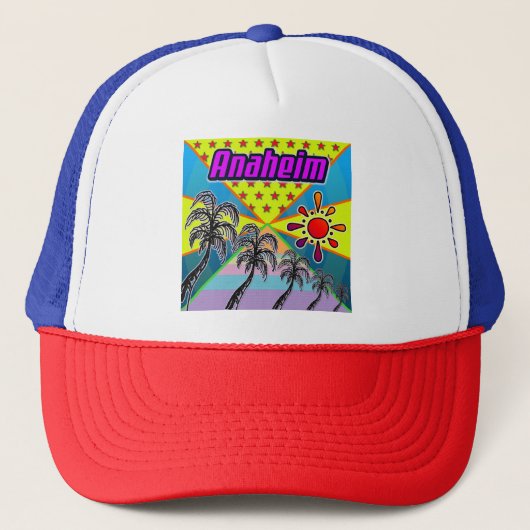 Anaheim Vrijheidshoed Trucker Pet (Voorkant)