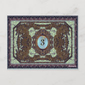 Anahythe Garret Victoriaans Briefkaart (Achterkant)