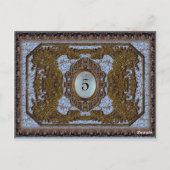 Anahythe Sheila Victoriaans Briefkaart (Achterkant)