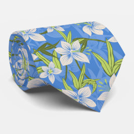 Anaina hou Hawaiian Tropische Floral tweeslachtig Stropdas