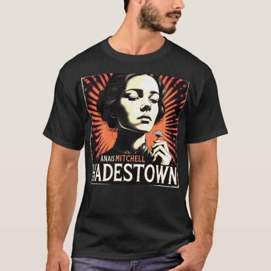 Anais Mitchell Hadestown cadeau voor fans T-shirt (Voorkant)