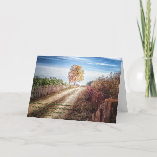 Anaïs Nin citaat over vriendschap: dankbaar voor j Bedankkaart (Voorkant)