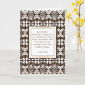 Anais Nin Friendship Kaart (Gele Bloem)