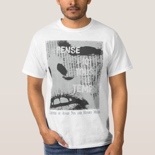 Anais Nin/Henry Miller T-shirt (Voorkant)