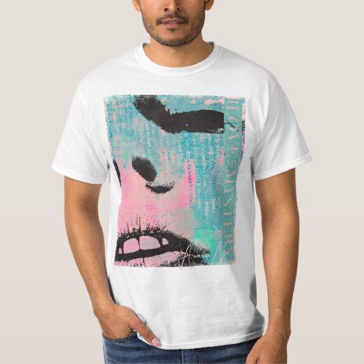Anais Nin-Love & Mistery T-shirt (Voorkant)